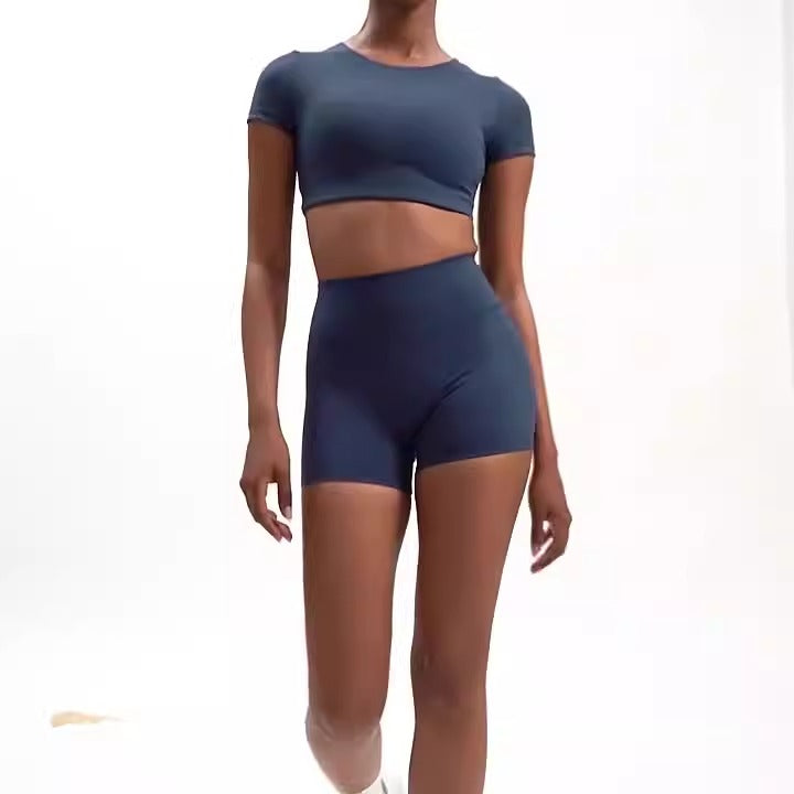 High-Waist Yoga Shorts – Ansicht 6 – VYROX