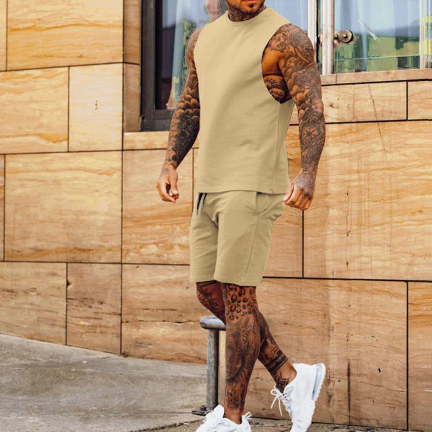 Ärmelloses Tank & Shorts Zweiteiler – Ansicht 6 – VYROX