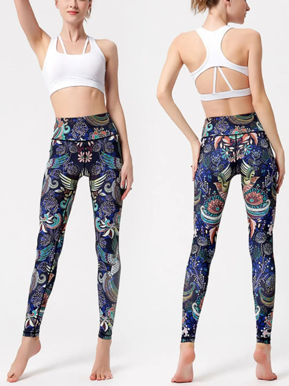 Printed High-Waist Active Leggings – Ansicht 17 – VYROX