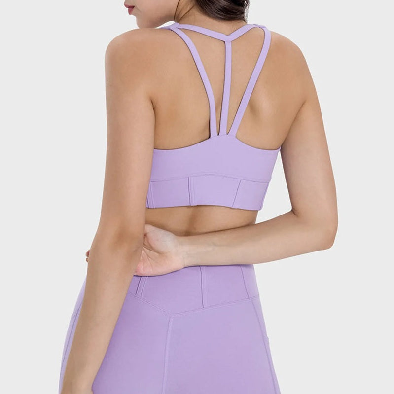 Aktives Tanktop mit quadratischem Ausschnitt und breiten Trägern – Ansicht 12 – VYROX