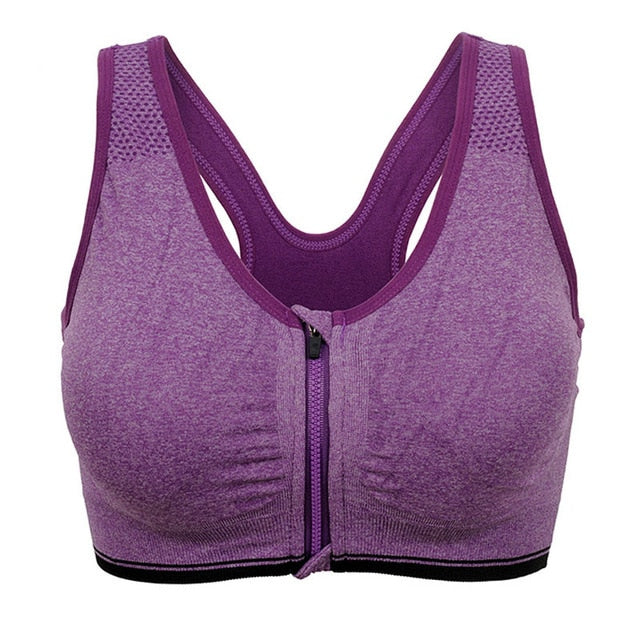 Zipper Push-Up Sports Bra – Ansicht 9 – VYROX