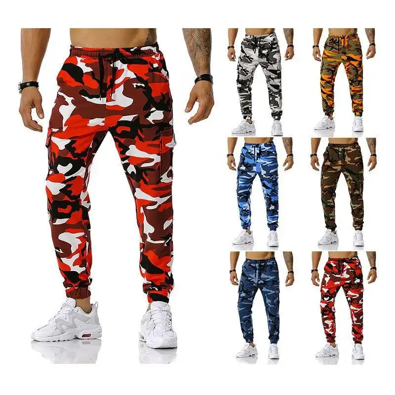 Camouflage Jogging Pants Detailansicht – VYROX