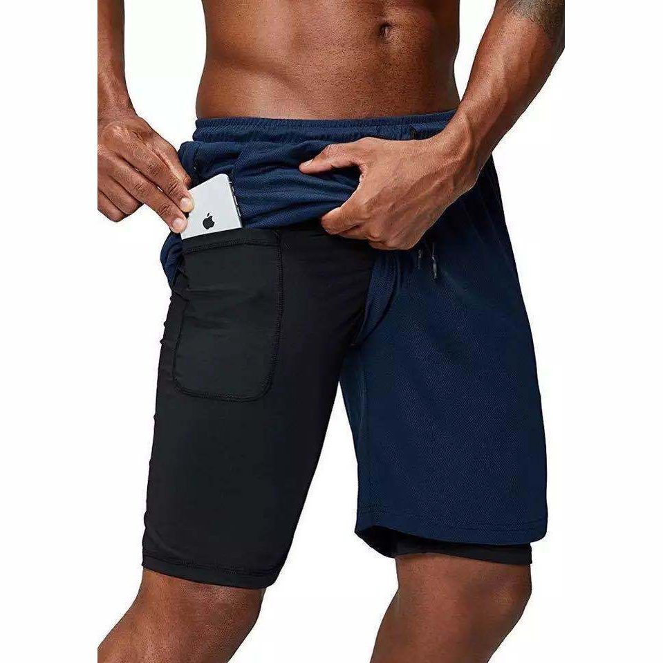 Herren 2-in-1 Running Shorts mit Reißverschluss-Taschen – Ansicht 8 – VYROX