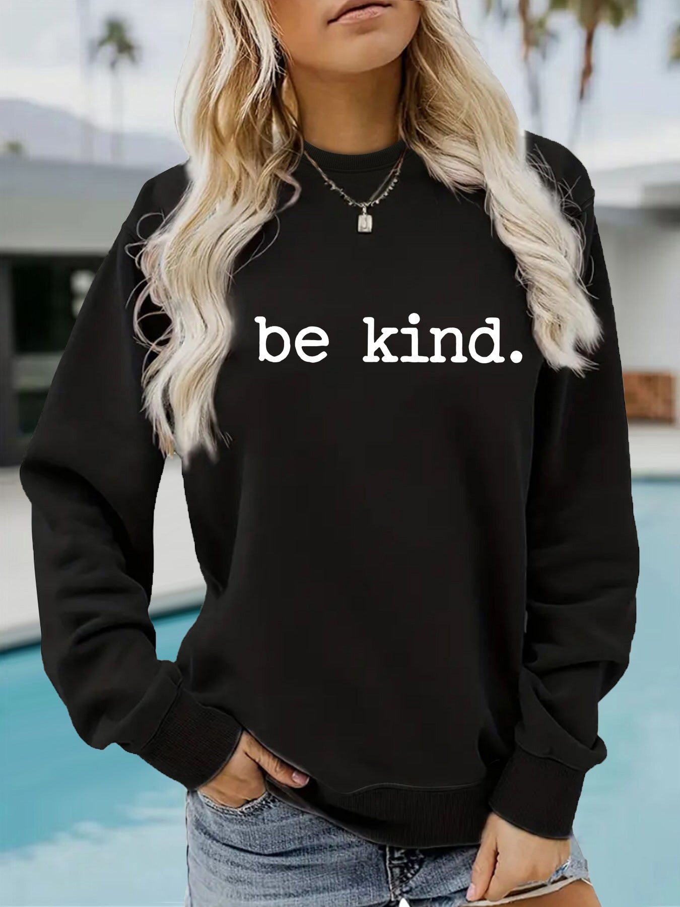 Be kind hoodie – Ansicht 8 – VYROX