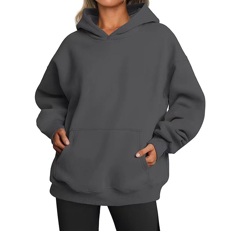 Casual Hoodie mit Kapuze & Taschen – Ansicht 10 – VYROX