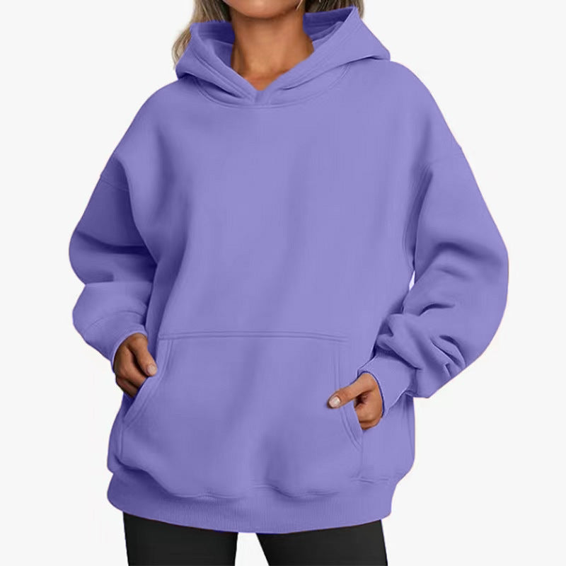 Casual Hoodie mit Kapuze & Taschen – Ansicht 18 – VYROX