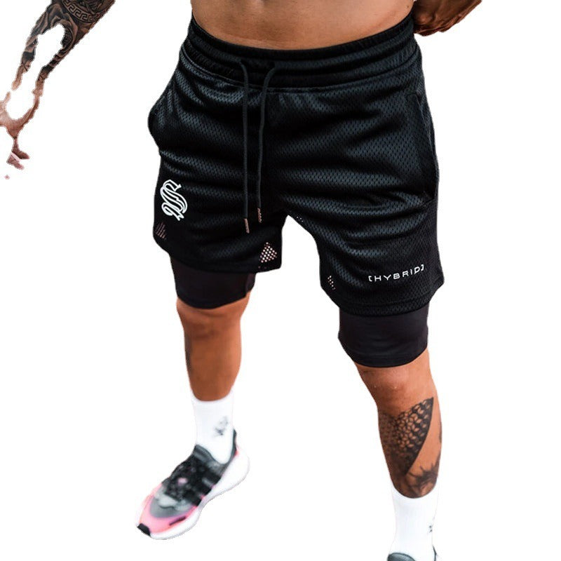 Doppel-Layer Sportshorts für Herren – Ansicht 10 – VYROX