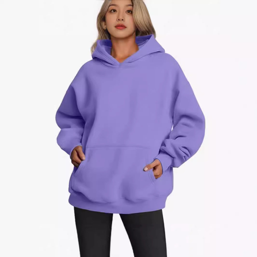 Casual Hoodie mit Kapuze & Taschen – Ansicht 5 – VYROX