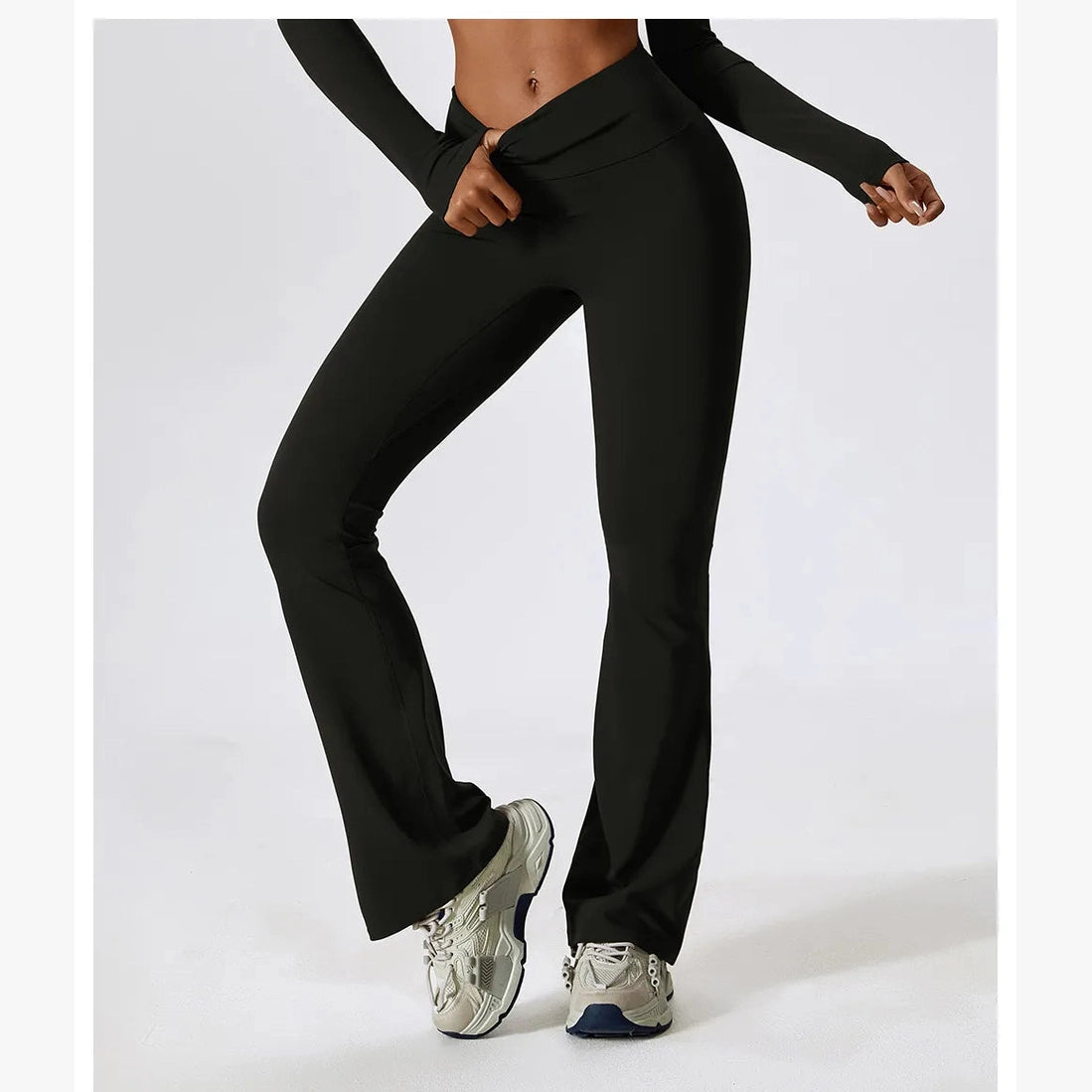Hip- & Butt-Lifting Flared Leggings – Ansicht 6 – VYROX