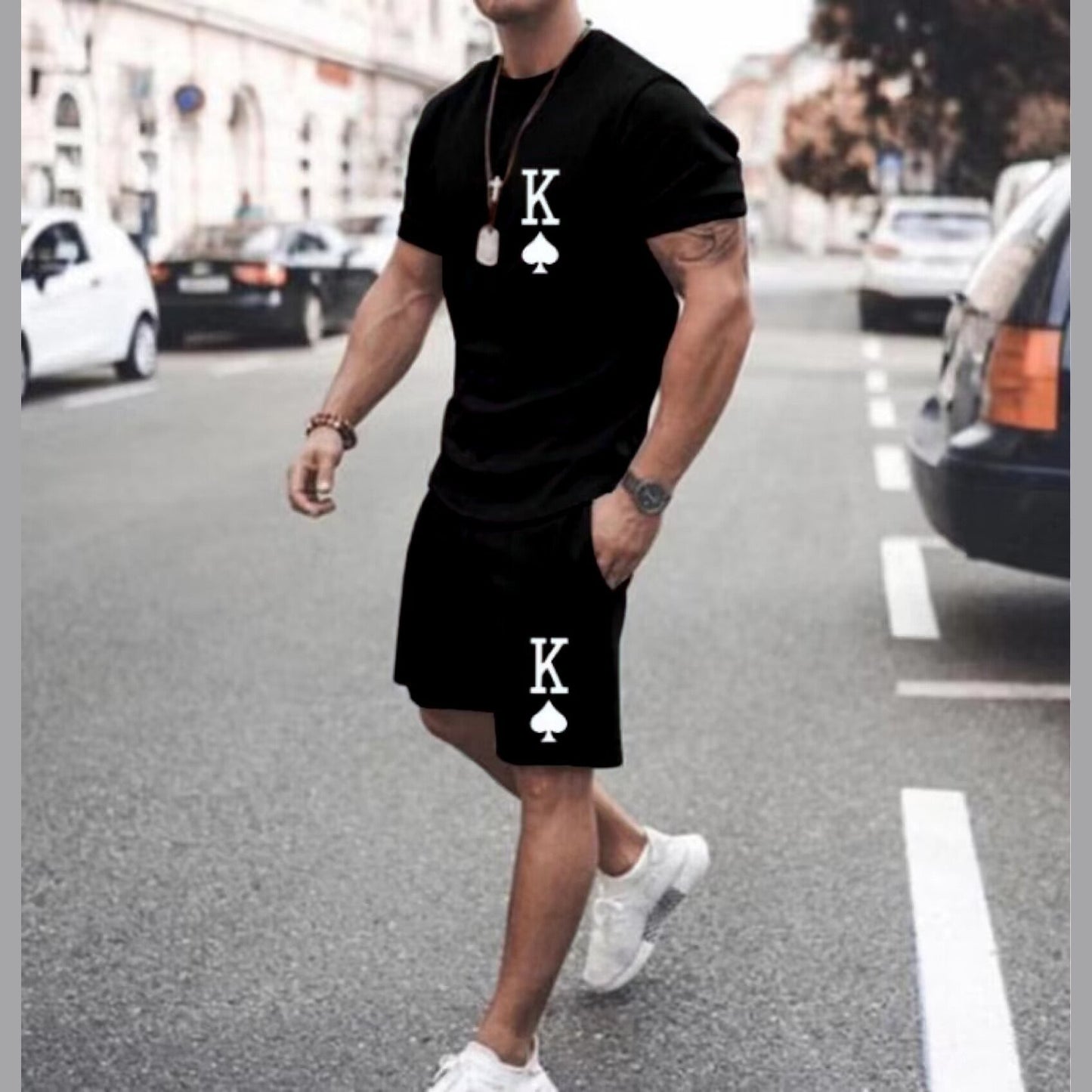 T-Shirt  mit Print Detailansicht – VYROX