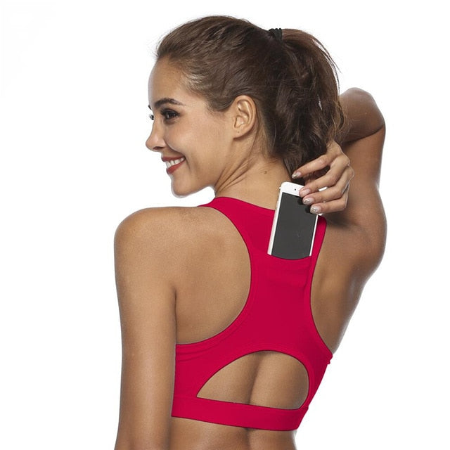 Sports Bra mit Handytasche – Ansicht 11 – VYROX