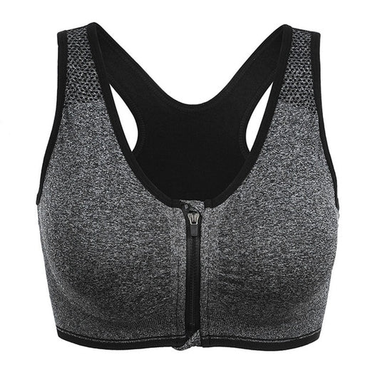 Zipper Push-Up Sports Bra – VYROX Fitnesswear
