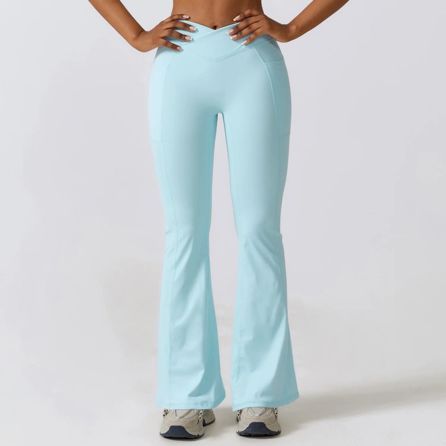 Stretch Fitness Flared Leggings – VYROX Fitnesswear
