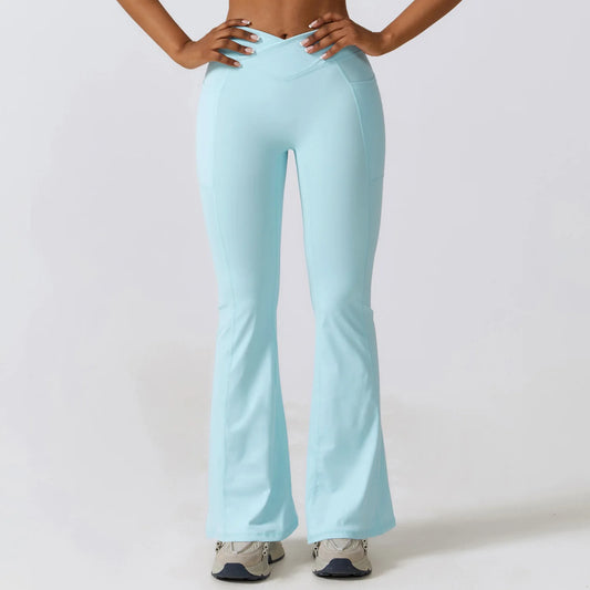 Stretch Fitness Flared Leggings – VYROX Fitnesswear