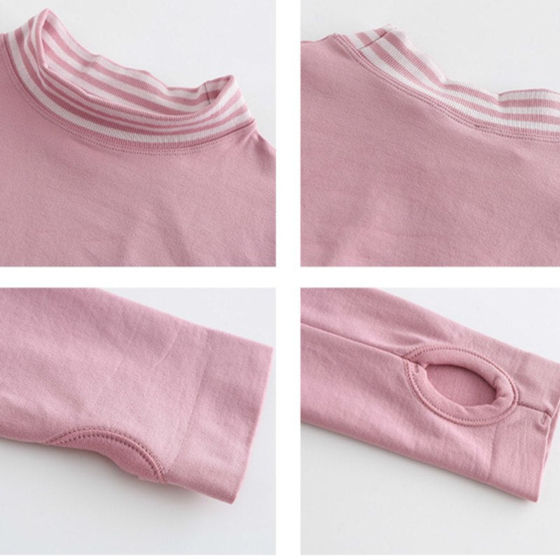 Gestreiftes Kompressions-Crop-Top – Ansicht 5 – VYROX
