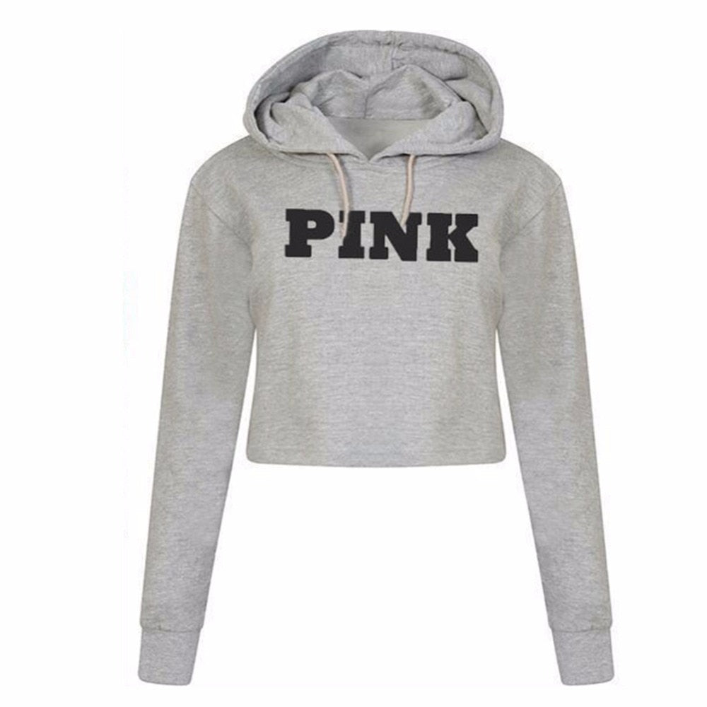 Oversized Cropped Hoodie Produktbild – VYROX
