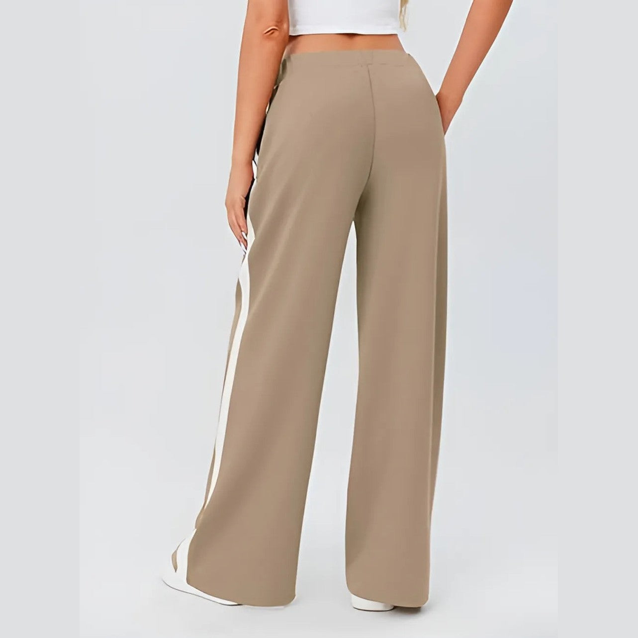 High-Waist Yoga Sweatpants Detailansicht – VYROX