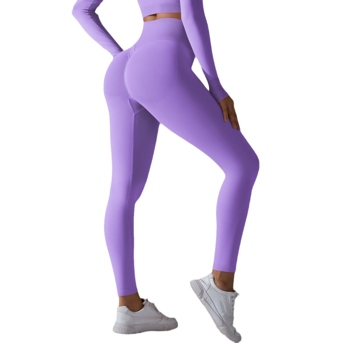 Lauf-, Fitness- und Yogahose mit hoher Taille – Ansicht 5 – VYROX