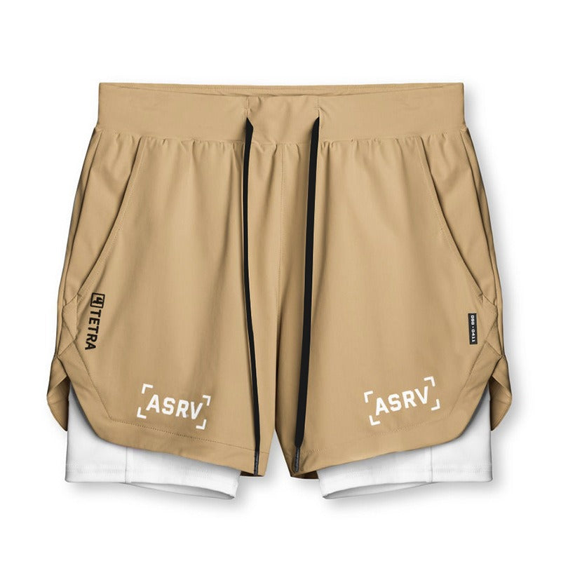 Double-Layer Sportshorts – Ansicht 6 – VYROX