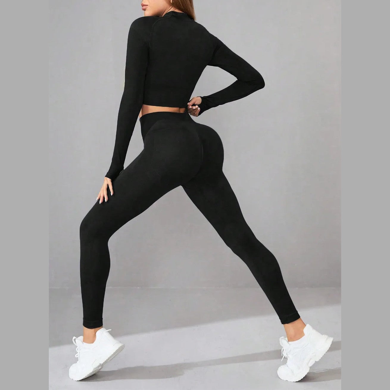 Long Sleeve Active Set Detailansicht – VYROX