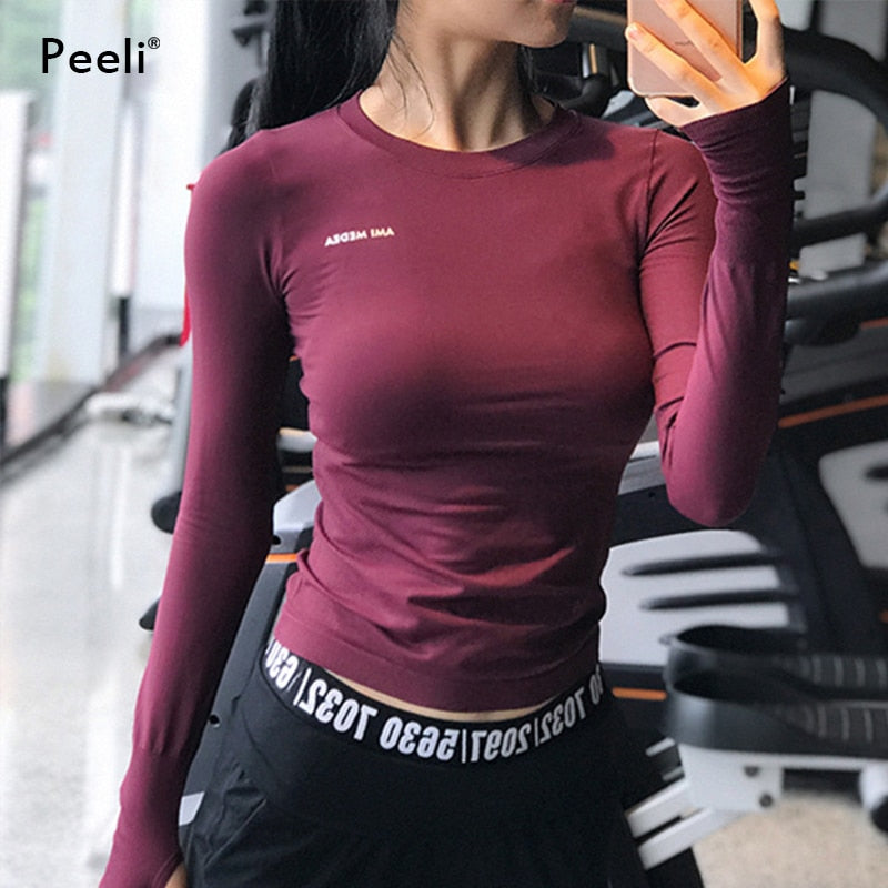 Peeli Long Sleeve Yoga Top – VYROX Fitnesswear