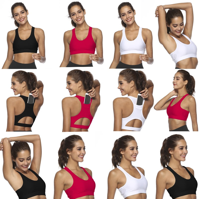Sports Bra mit Handytasche – Ansicht 5 – VYROX