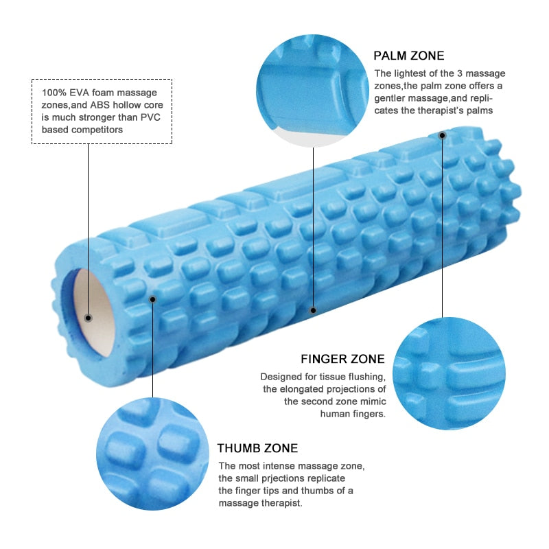 Fitness & Massage Foam Roller – Ansicht 4 – VYROX