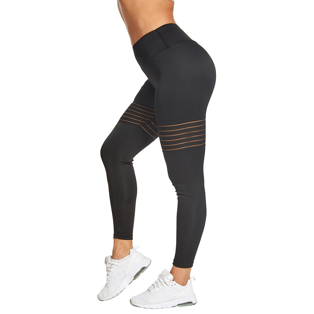 Mesh Splicing Yoga Pants – VYROX Fitnesswear