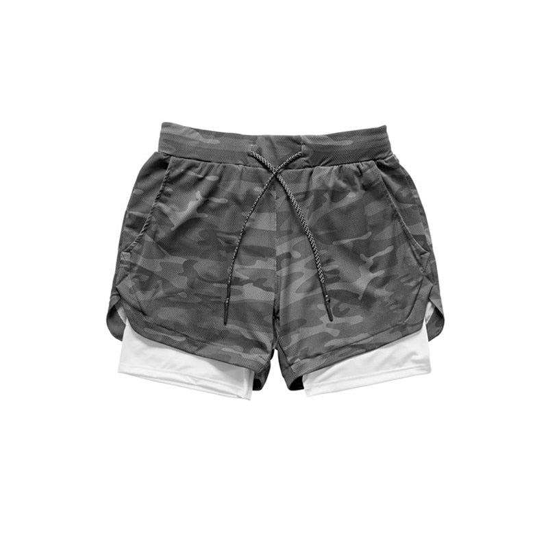 Camo Running Shorts Produktbild – VYROX