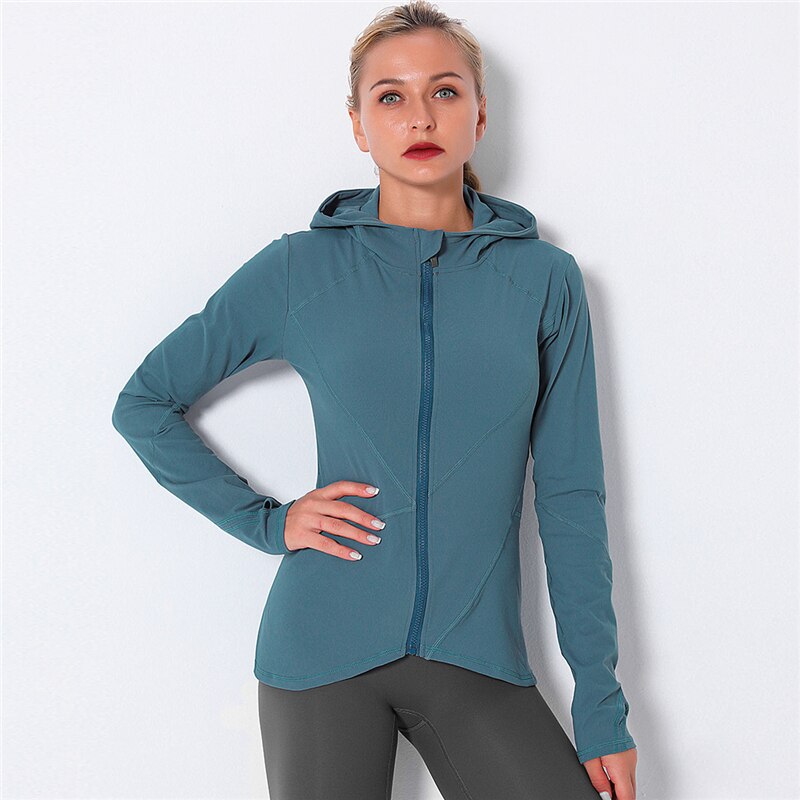 Seamless Long Sleeve Cropped Yoga Top – Ansicht 5 – VYROX