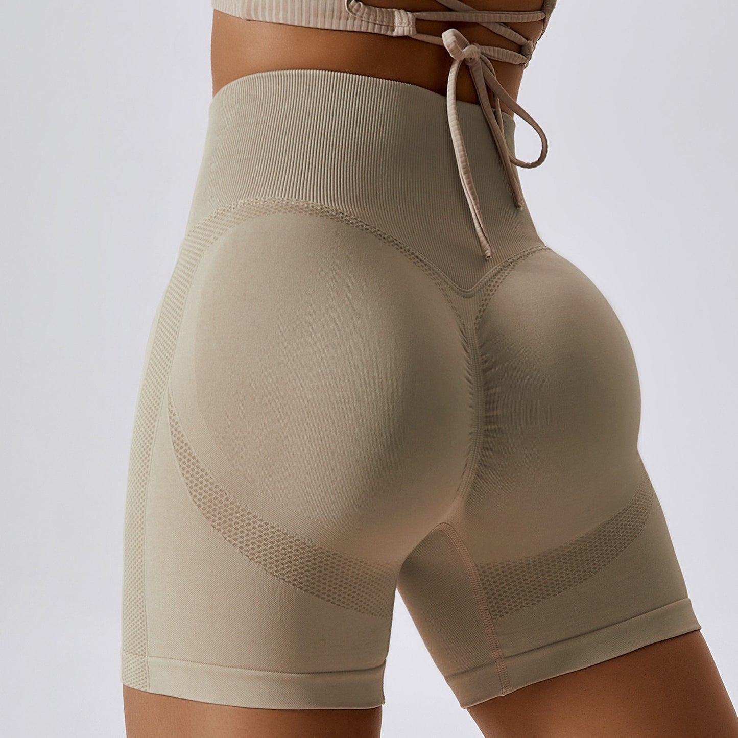 Hip- & Butt-Lifting Seamless Shorts – Ansicht 7 – VYROX