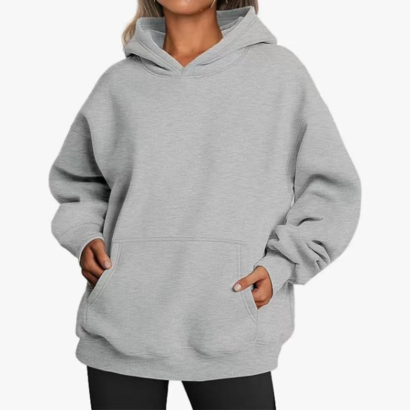 Casual Hoodie mit Kapuze & Taschen – Ansicht 9 – VYROX