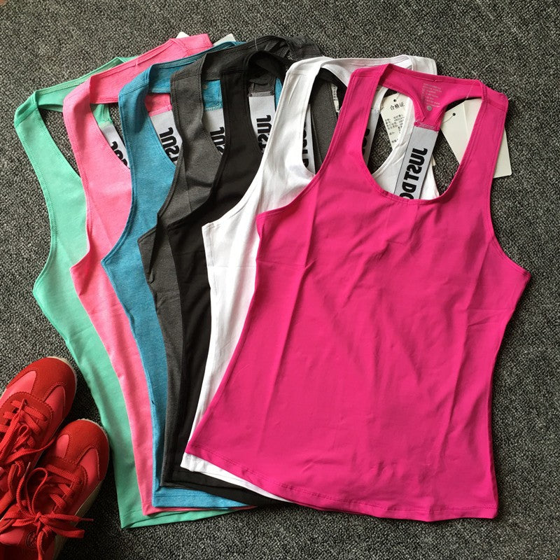 Yoga & Fitness Tank Top Detailansicht – VYROX