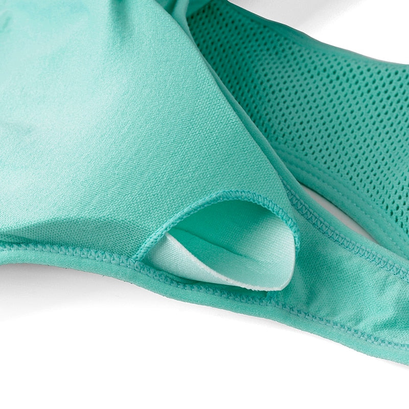Atmungsaktiver Sports Bra – Gepolstert, Stoßdämpfend – Ansicht 6 – VYROX
