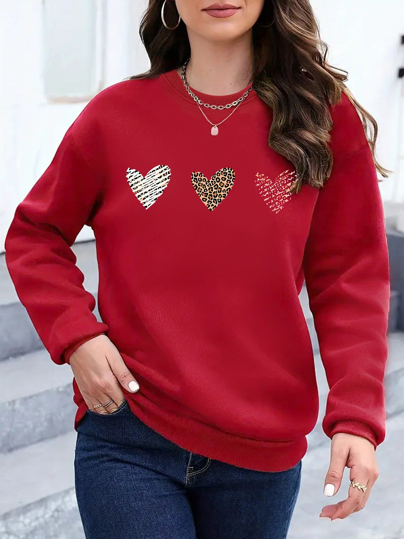 Love Print Hoodie – Ansicht 9 – VYROX