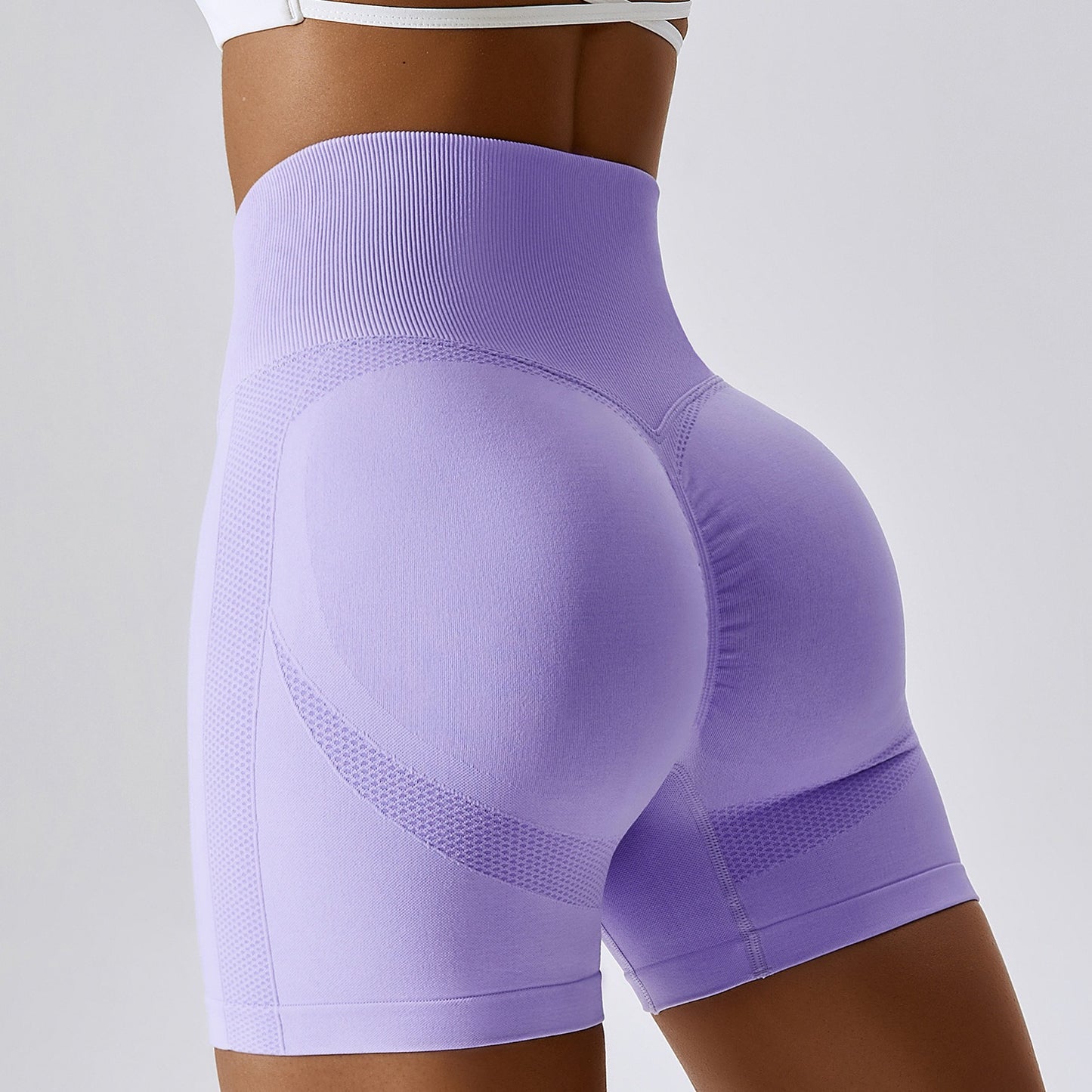 Hip- & Butt-Lifting Seamless Shorts – Ansicht 10 – VYROX