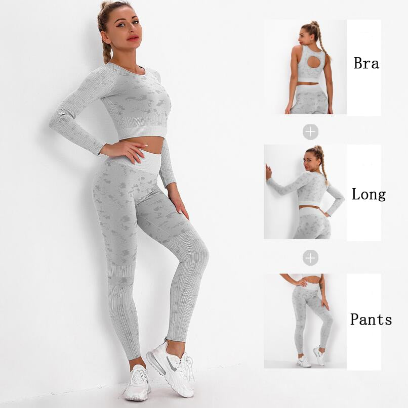 Yoga Sweat Suit – 3-teiliges Fitness-Set – Ansicht 23 – VYROX