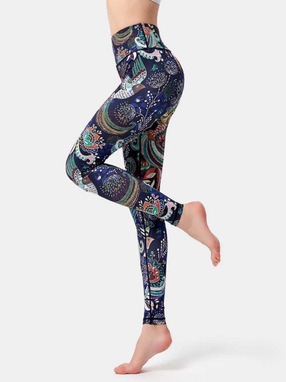 Printed High-Waist Active Leggings – Ansicht 15 – VYROX