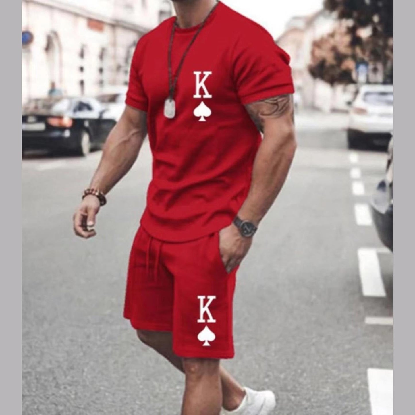 T-Shirt  mit Print – Ansicht 9 – VYROX