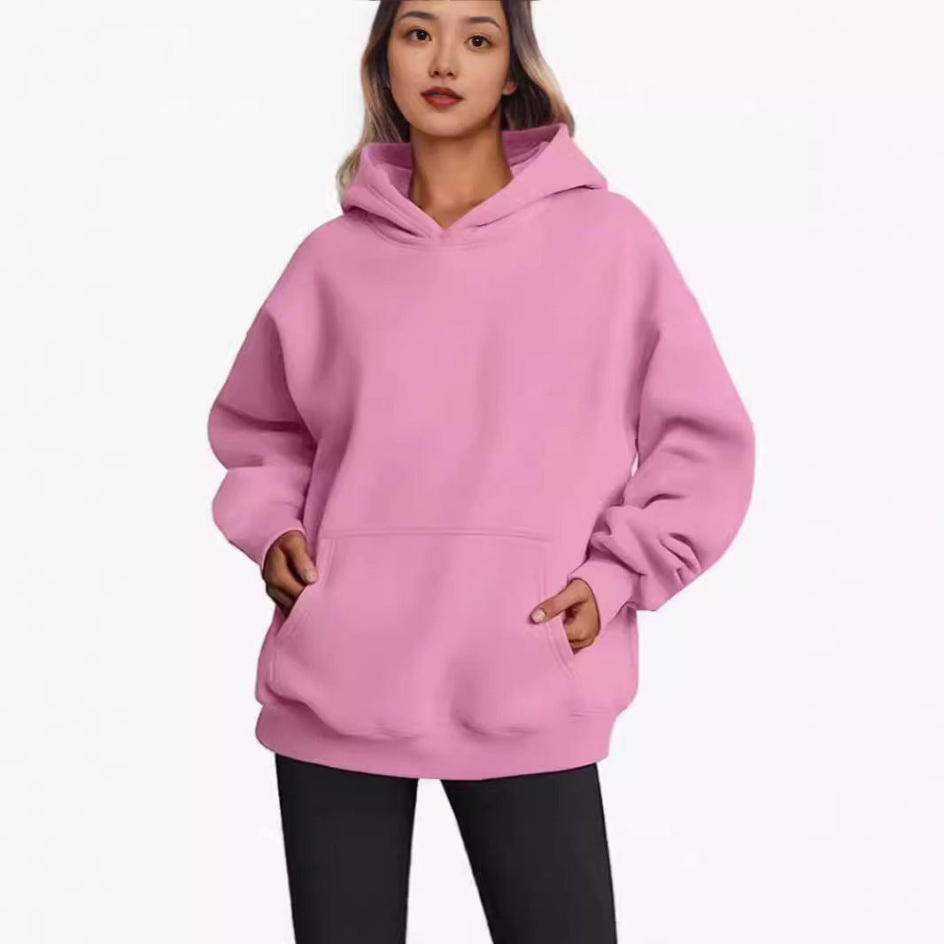 Casual Hoodie mit Kapuze & Taschen – Ansicht 6 – VYROX
