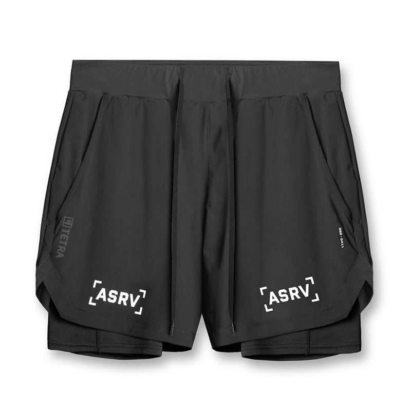 Double-Layer Sportshorts – Ansicht 8 – VYROX
