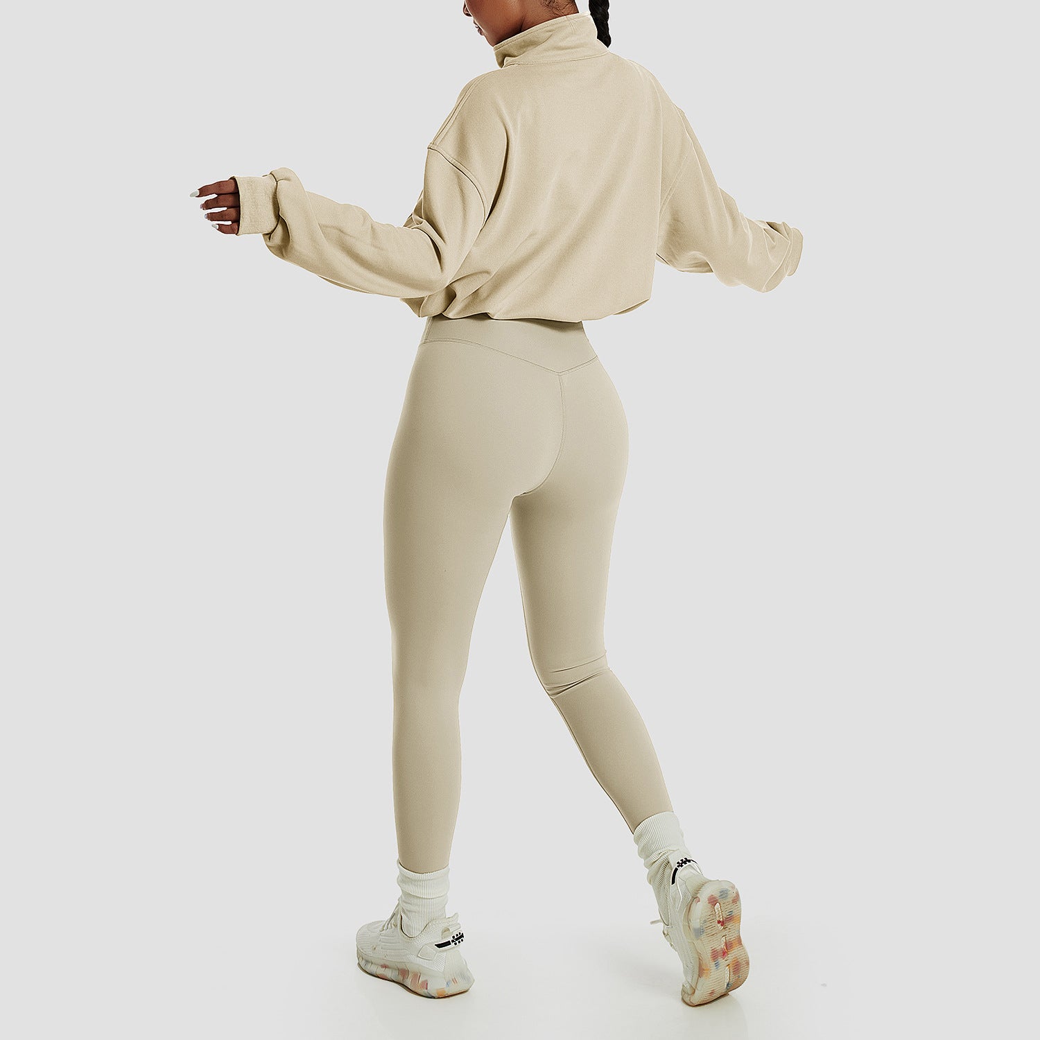 Outdoor Running Sweater Detailansicht – VYROX