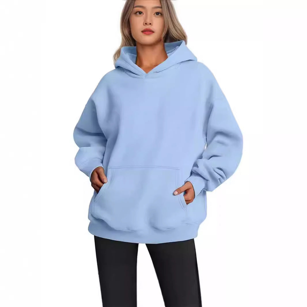 Casual Hoodie mit Kapuze & Taschen Detailansicht – VYROX