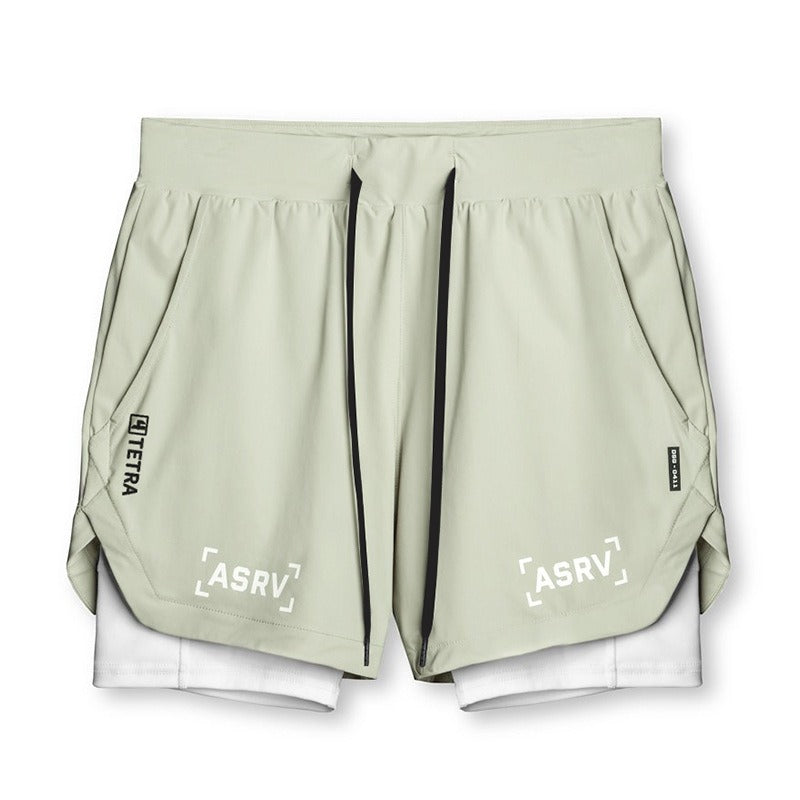 Double-Layer Sportshorts – Ansicht 7 – VYROX