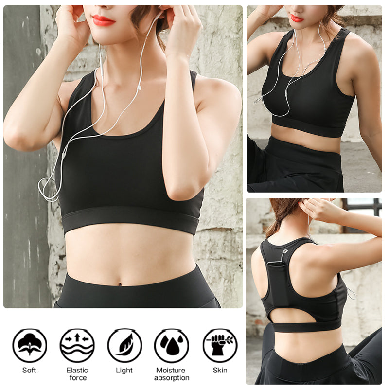 Sports Bra mit Handytasche – Ansicht 4 – VYROX