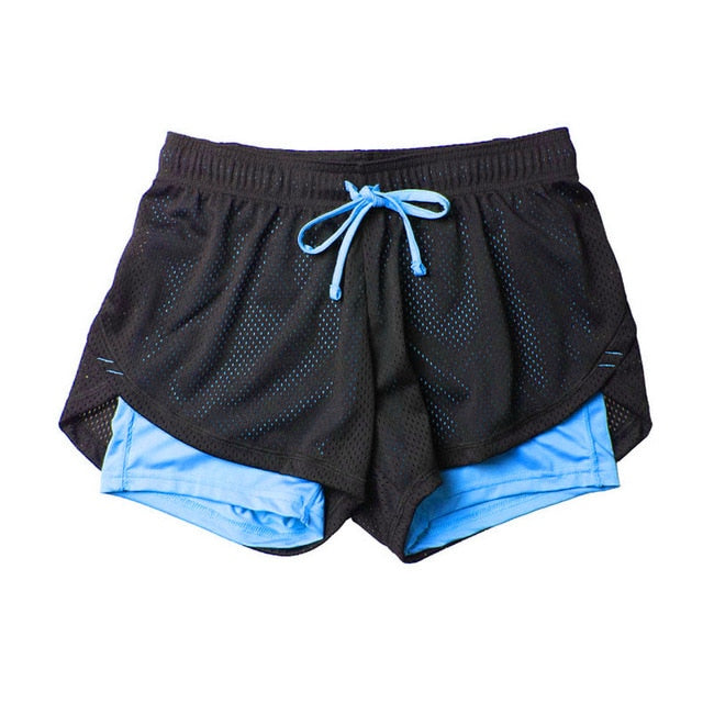Damen Summer Mesh Workout Shorts