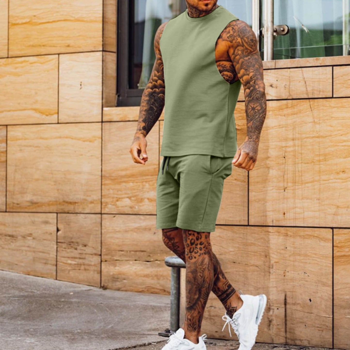 Ärmelloses Tank & Shorts Zweiteiler – Ansicht 5 – VYROX