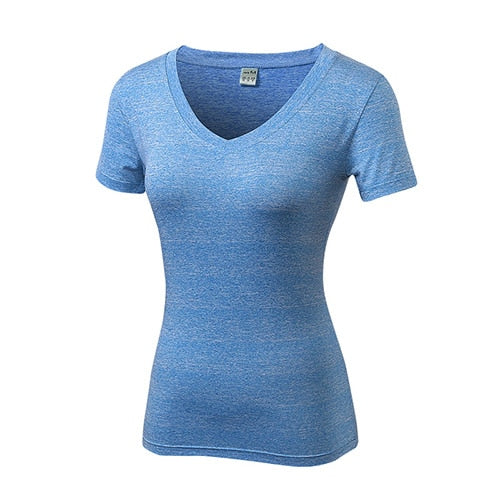 V-Neck Fitness T-Shirt – Ansicht 8 – VYROX