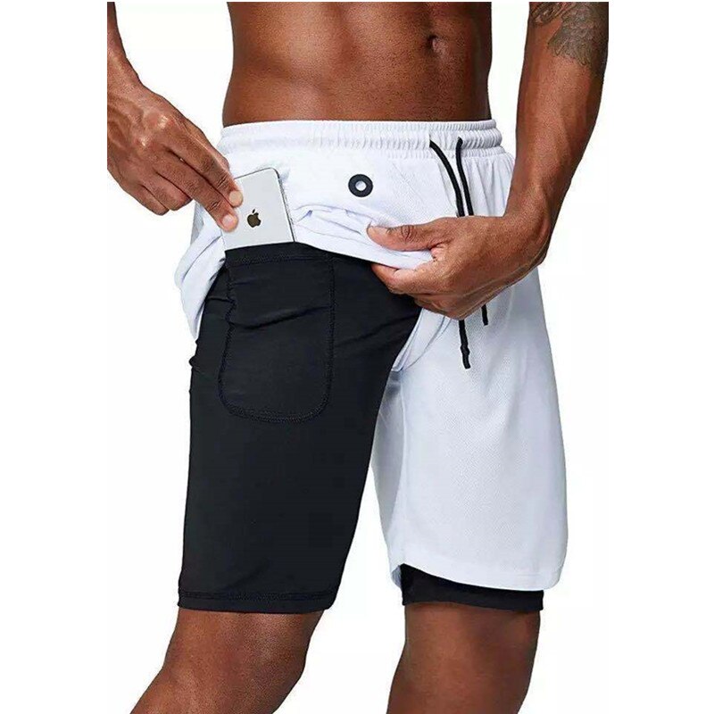 Herren 2-in-1 Running Shorts mit Reißverschluss-Taschen – Ansicht 11 – VYROX
