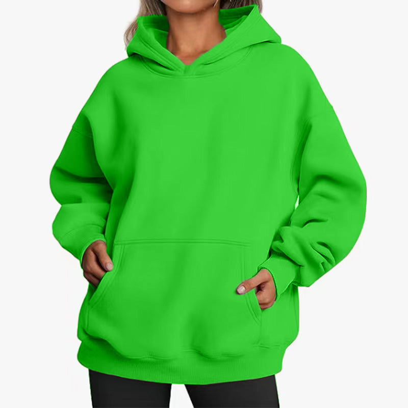 Casual Hoodie mit Kapuze & Taschen – Ansicht 19 – VYROX